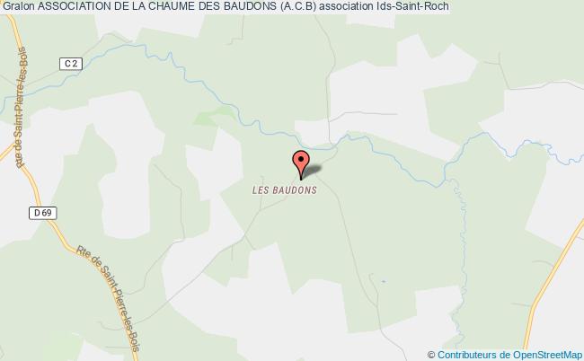 plan association Association De La Chaume Des Baudons (a.c.b) Ids-Saint-Roch