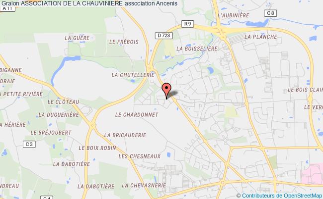 plan association Association De La Chauviniere Ancenis-Saint-Géréon