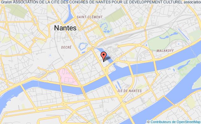 plan association Association De La CitÉ Des CongrÈs De Nantes Pour Le DÉveloppement Culturel Nantes