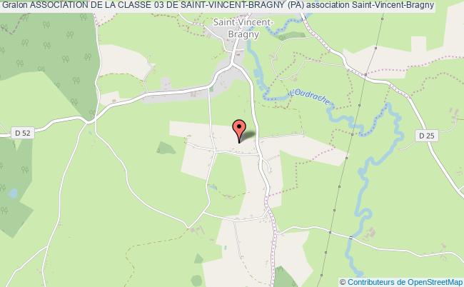 plan association Association De La Classe 03 De Saint-vincent-bragny (pa) Saint-Vincent-Bragny