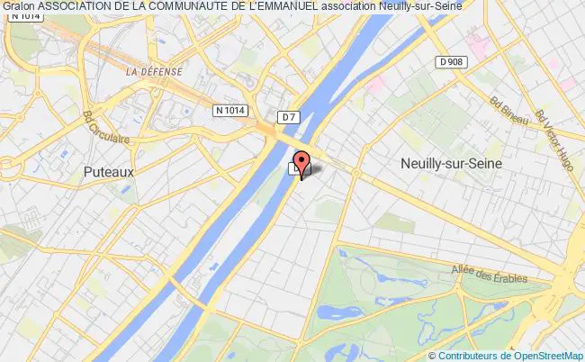 plan association Association De La Communaute De L'emmanuel Neuilly-sur-Seine