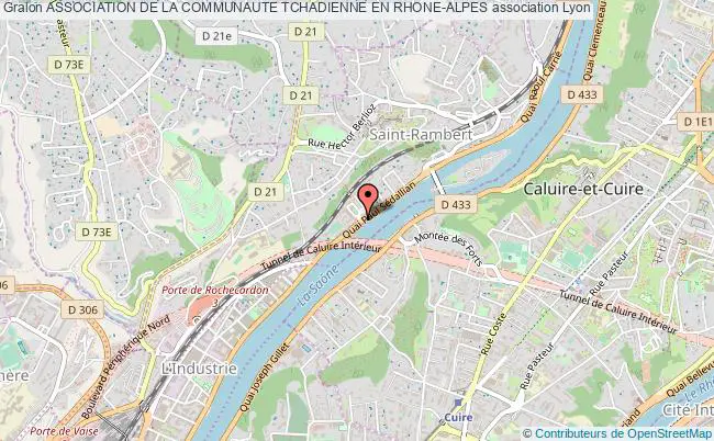 plan association Association De La Communaute Tchadienne En Rhone-alpes Lyon