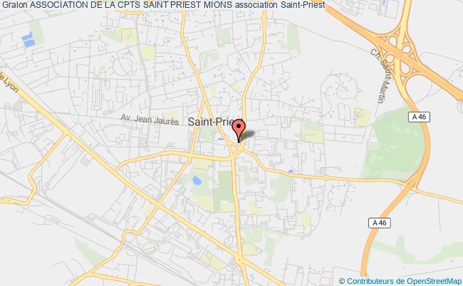 plan association Association De La Cpts Saint Priest Mions Saint-Priest