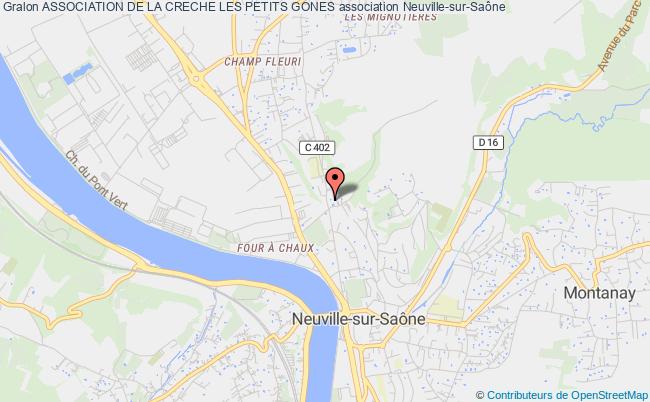 plan association Association De La Creche Les Petits Gones Neuville-sur-Saône
