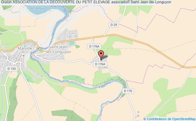 plan association Association De La Decouverte Du Petit Elevage Saint-Jean-lès-Longuyon