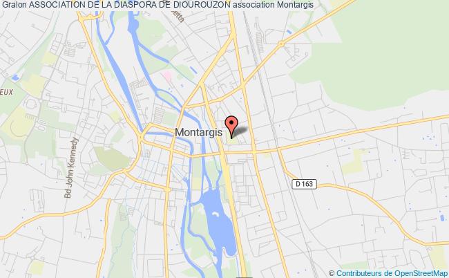 plan association Association De La Diaspora De Diourouzon Montargis