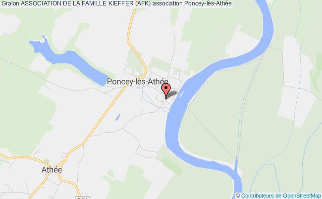 plan association Association De La Famille Kieffer (afk) Poncey-lès-Athée