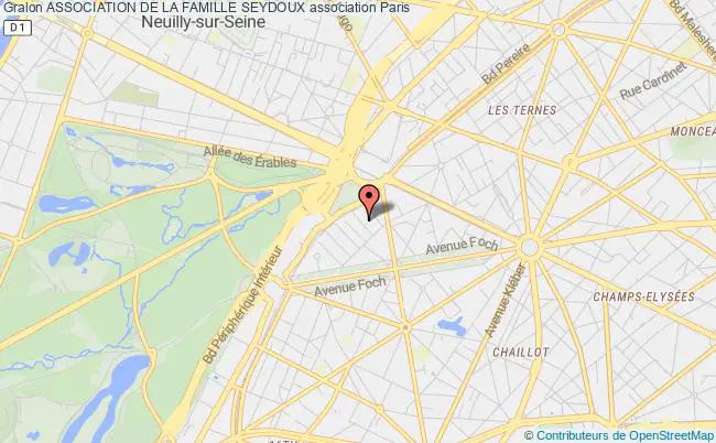 plan association Association De La Famille Seydoux Paris