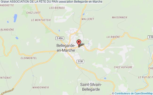 plan association Association De La FÊte Du Pain Bellegarde-en-Marche