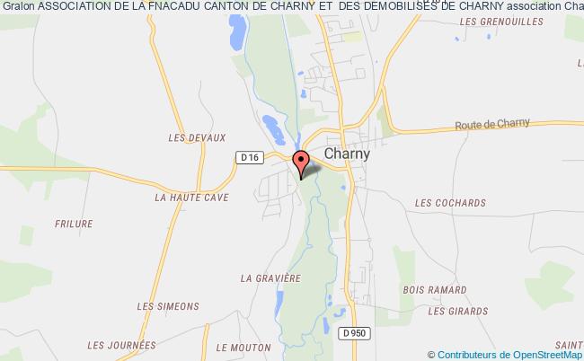plan association Association De La Fnacadu Canton De Charny Et  Des Demobilises De Charny Charny