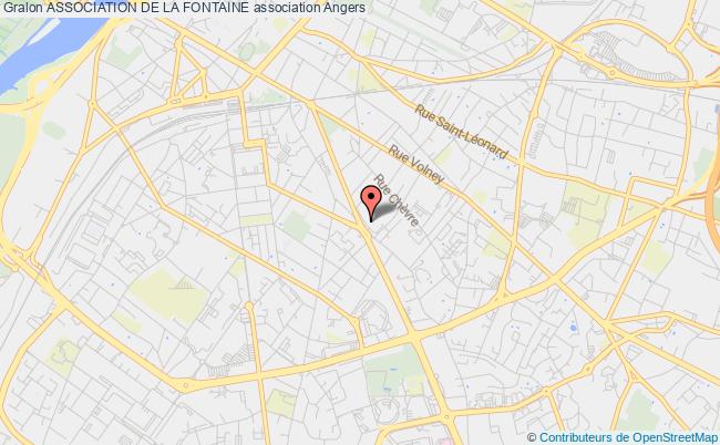 plan association Association De La Fontaine Angers