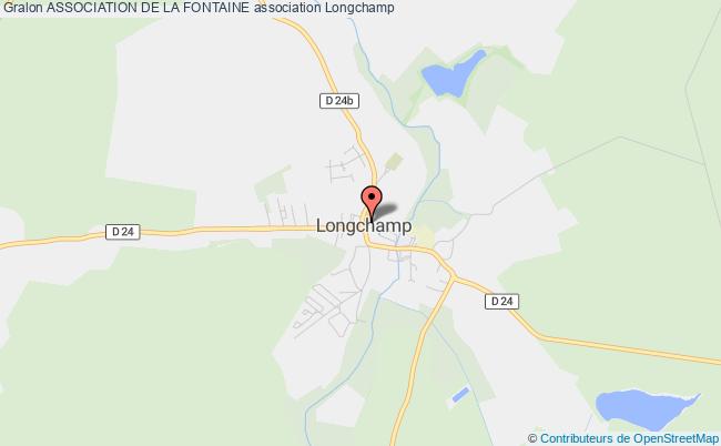 plan association Association De La Fontaine Longchamp