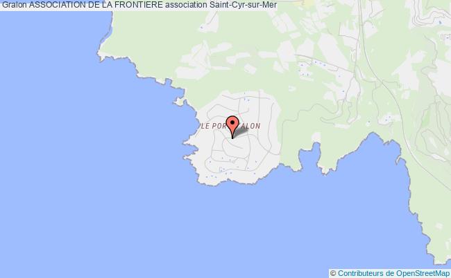 plan association Association De La Frontiere Saint-Cyr-sur-Mer
