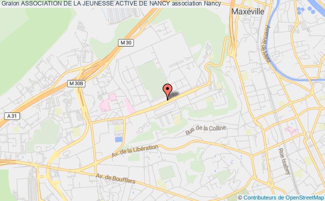 plan association Association De La Jeunesse Active De Nancy Nancy