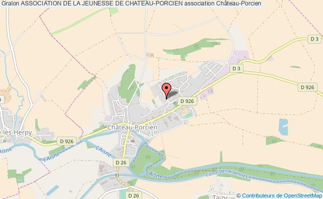 plan association Association De La Jeunesse De Chateau-porcien Château-Porcien