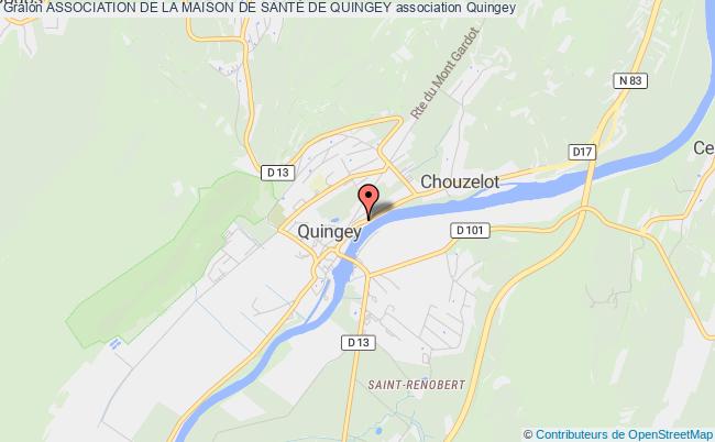 plan association Association De La Maison De SantÉ De Quingey Quingey