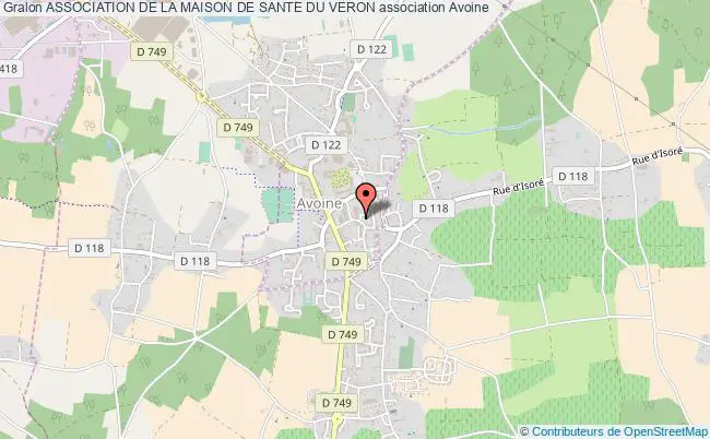 plan association Association De La Maison De Sante Du Veron Avoine