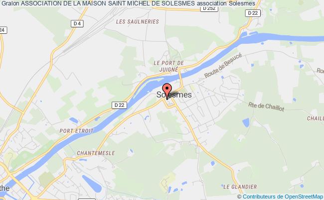 plan association Association De La Maison Saint Michel De Solesmes Solesmes