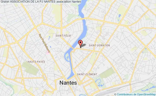 plan association Association De La Pj Nantes Nantes cedex 1