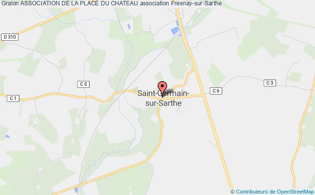 plan association Association De La Place Du Chateau Fresnay-sur-Sarthe