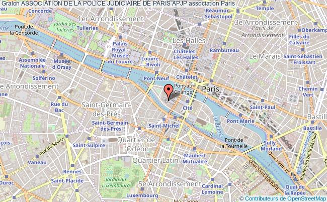 plan association Association De La Police Judiciaire De Paris Apjp Paris