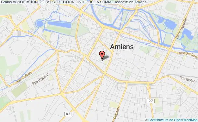 plan association Association De La Protection Civile De La Somme Amiens