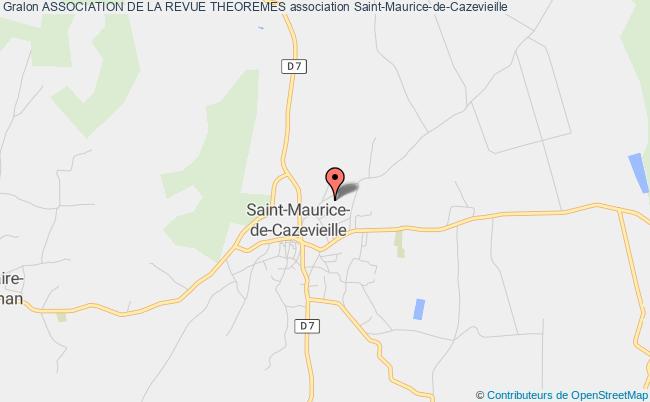 plan association Association De La Revue Theoremes Saint-Maurice-de-Cazevieille