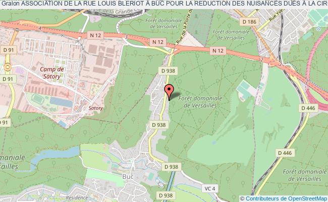 plan association Association De La Rue Louis Bleriot Â Buc Pour La Reduction Des Nuisances Dues Â La Circulation (arbbuc) Buc