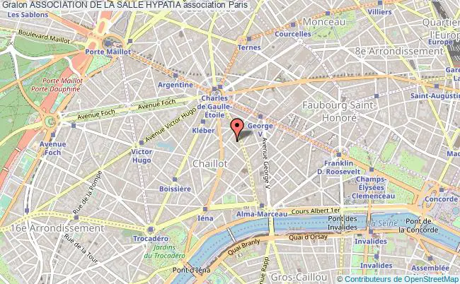 plan association Association De La Salle Hypatia Paris