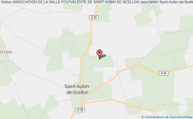 plan association Association De La Salle Polyvalente De Saint Aubin De Scellon Saint-Aubin-de-Scellon