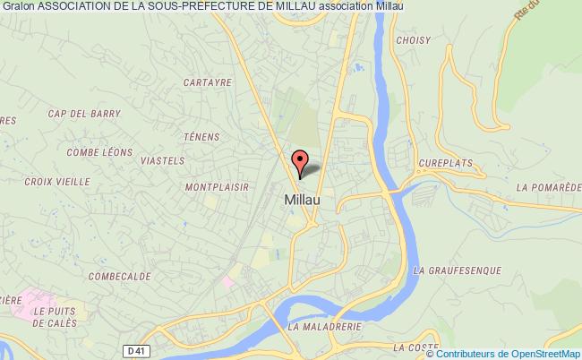 plan association Association De La Sous-prefecture De Millau Millau