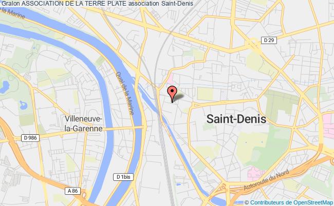plan association Association De La Terre Plate Saint-Denis
