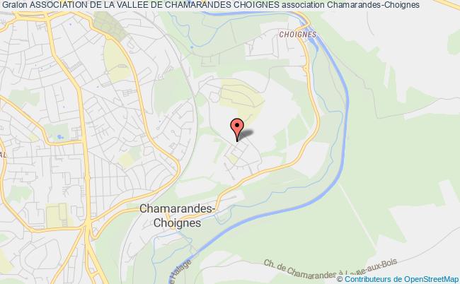 plan association Association De La Vallee De Chamarandes Choignes Chamarandes-Choignes