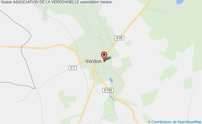plan association Association De La Verdonnelle Verdon