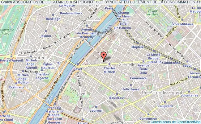 plan association Association De Locataires 8 24 Peignot Slc Syndicat Du Logement De La Consommation Paris