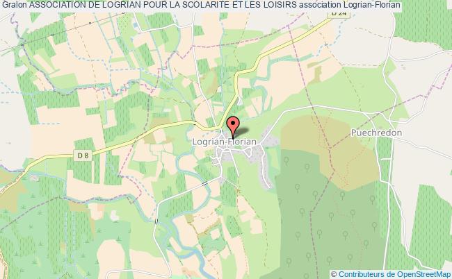 plan association Association De Logrian Pour La Scolarite Et Les Loisirs Logrian-Florian