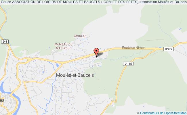 ASSOCIATION DE LOISIRS DE MOULES ET BAUCELS ( COMITE DES FETES)