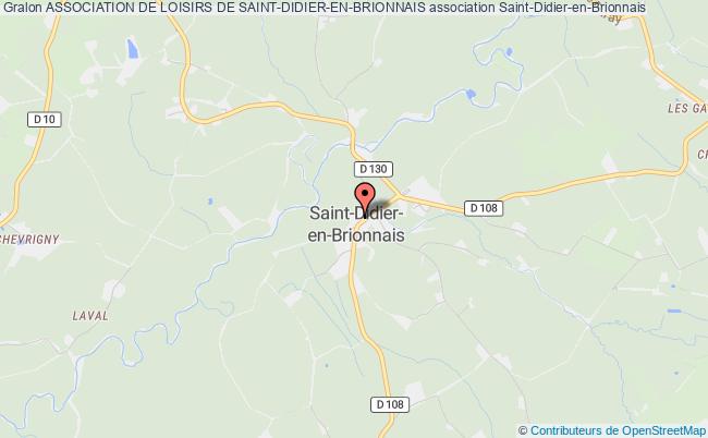 plan association Association De Loisirs De Saint-didier-en-brionnais Saint-Didier-en-Brionnais