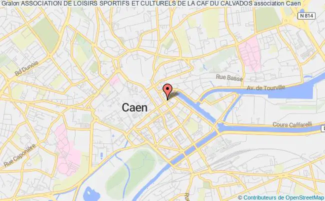 plan association Association De Loisirs Sportifs Et Culturels De La Caf Du Calvados Caen