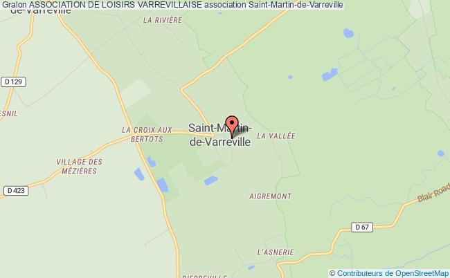 plan association Association De Loisirs Varrevillaise Saint-Martin-de-Varreville