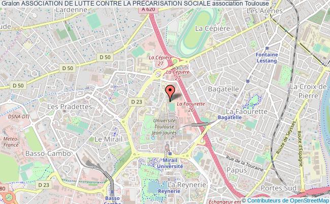 plan association Association De Lutte Contre La PrÉcarisation Sociale Toulouse