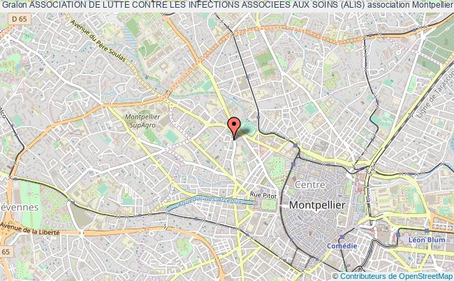 plan association Association De Lutte Contre Les Infections Associees Aux Soins (alis) Montpellier