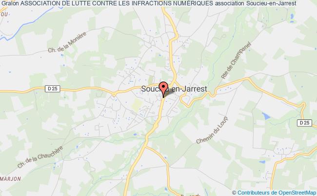 plan association Association De Lutte Contre Les Infractions NumÉriques Soucieu-en-Jarrest