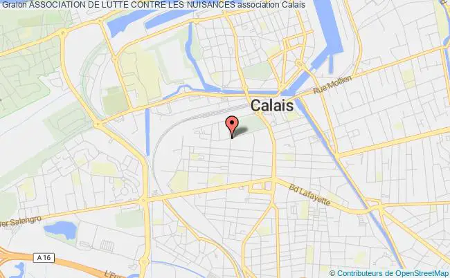 plan association Association De Lutte Contre Les Nuisances Calais