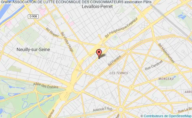 plan association Association De Lutte Economique Des Consommateurs Paris