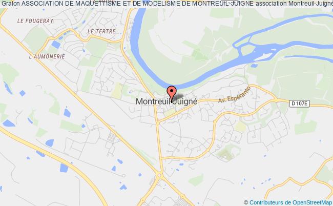 plan association Association De Maquettisme Et De Modelisme De Montreuil-juigne Montreuil-Juigné