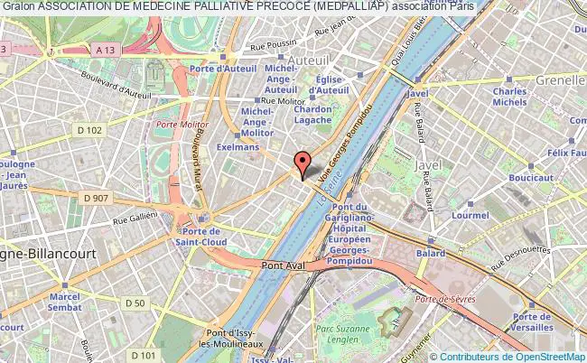 plan association Association De Medecine Palliative Precoce (medpalliap) Paris