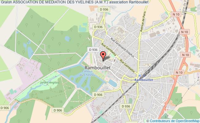 plan association Association De Mediation Des Yvelines (a.m.y.) Rambouillet