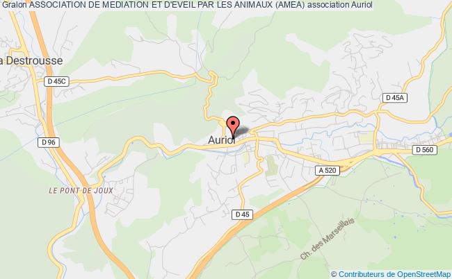plan association Association De Mediation Et D'eveil Par Les Animaux (amea) Auriol