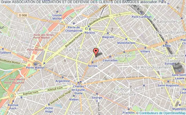 plan association Association De Mediation Et De Defense Des Clients Des Banques Paris